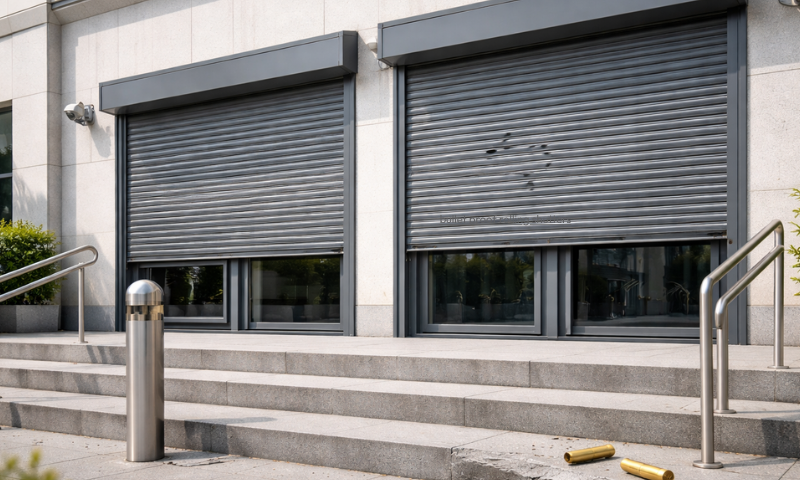 bullet proof rolling shutters