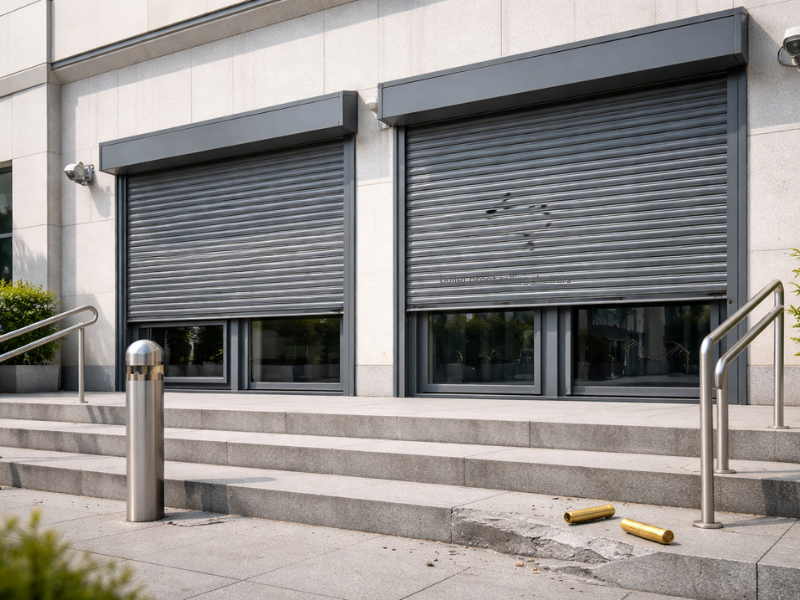 bullet proof rolling shutters