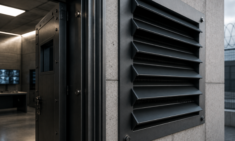 ballistic-resistant louvers