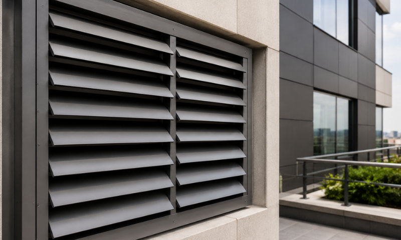 Ballistic-resistant louvers