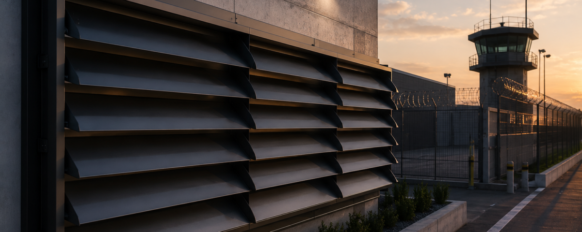 ballistic-resistant louvers