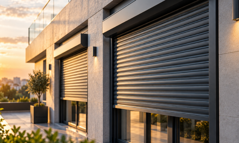 bullet proof rolling shutters