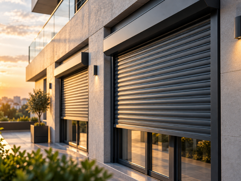 bullet proof rolling shutters