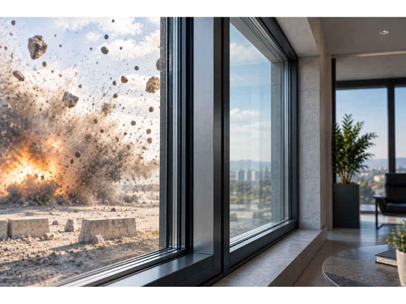 blast proof windows