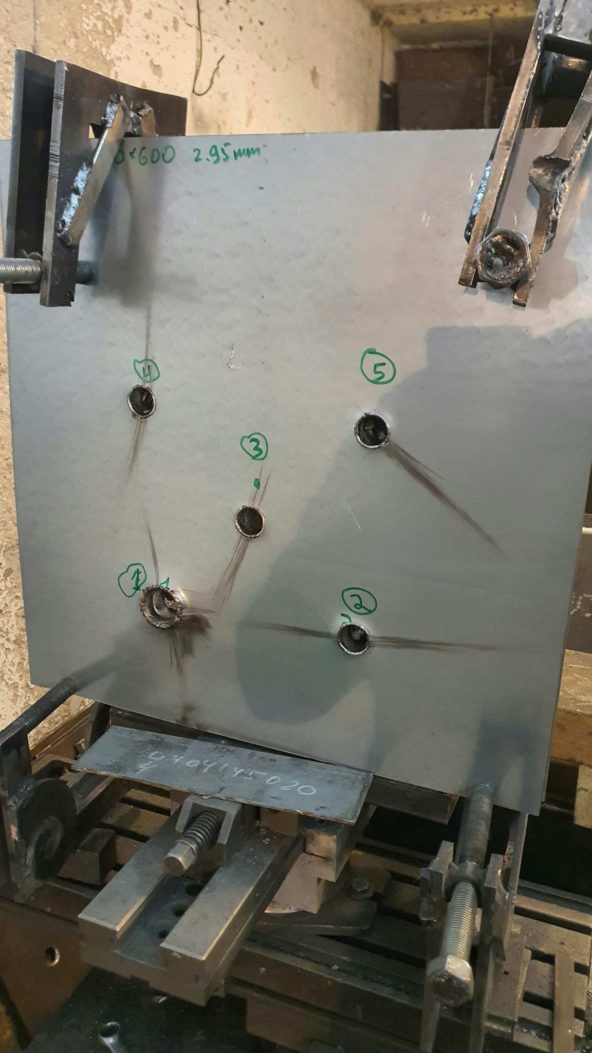 Blast Impact Chamber